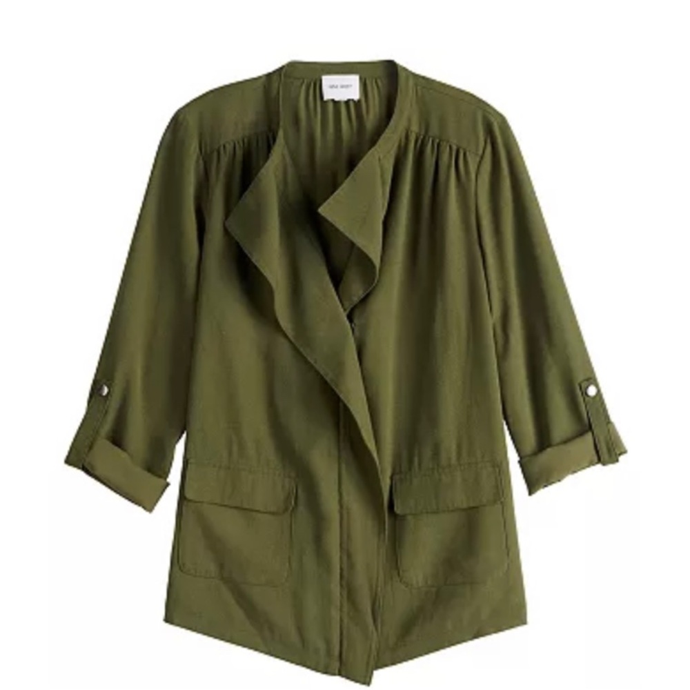 Women's Nine West Drapey Utility Jacket